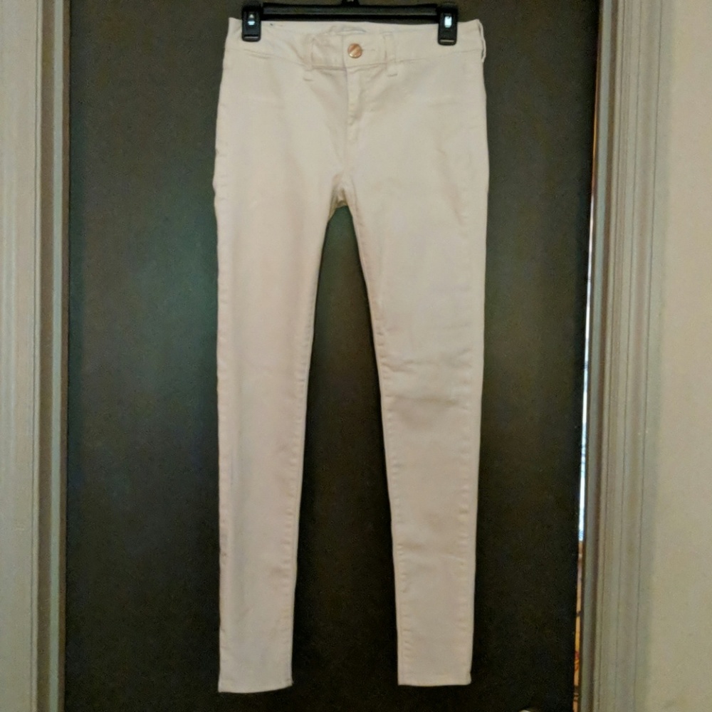 NWOT white jean jegging from AE